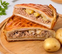 Пирог с курочкой и картошкой