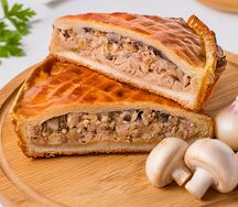 Пирог с курочкой и грибами