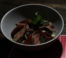 Салат с ростбифом