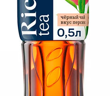 Холодный чай Rich черный с персиком