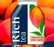 Черный чай Rich Персик
