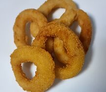 Кольца луковые в кляре