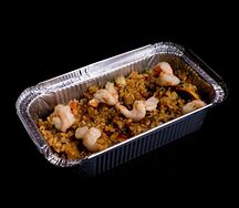 Рис с креветками и овощами