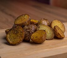 Пряный молодой картофель