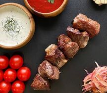 Шашлык из свиной шейки 