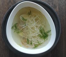 Куриная лапша