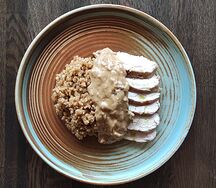 Индейка с булгуром