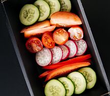 Микс из свежих овощей