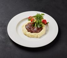 Бифштекс из мраморного мяса