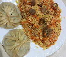 Плов-микс с мантами