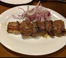 Шашлык из баранины 