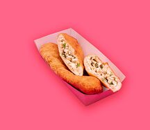Пирожки с луком и яйцом