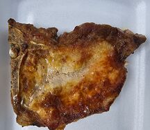 Шашлык из свинины на кости