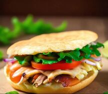 Гирос с курицей