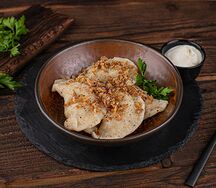 Вареники с картофелем и трюфелем