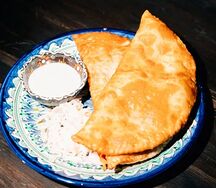 Чебурек с говядиной