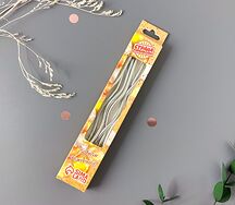 Свечи витые Серебро