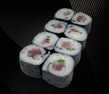 Роллы классические с тунцом и огурцом 