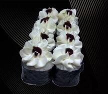 Роллы с осьминогом и креветкой 