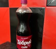 Добрый Кола вкус малина