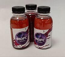 Черничный напиток безалкогольный морсовый 