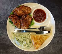 Шашлык из филе бедра цыпленка