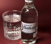 Вода Legend of Baikal газированная