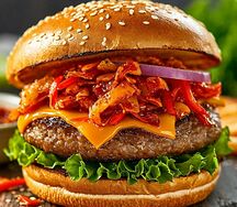 Кимчи-бургер