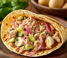 Тортилья с тунцом 