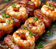 Креветосы шашлыкю-барбекю 