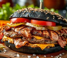 Чернобургер Мегагриль