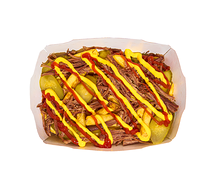 Гриль-бокс рваной говядиной