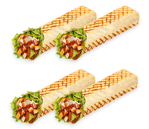 4 шаурмы со скидкой