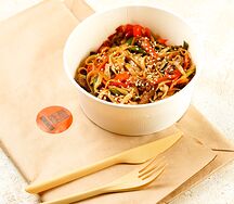 Удон с говядиной 