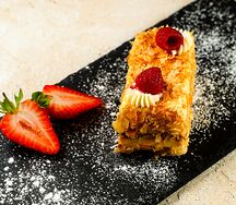 Миндальное пирожное 