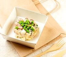 Оливье из трех видов мяса