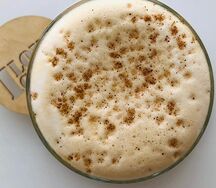 Раф кокос-малина 