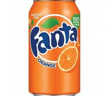 Фанта в жестяной банке