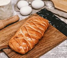 Пирог мясо-капустный