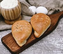 Пирожок с яблоками 