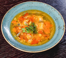 Уха из красной рыбы