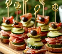 Канапешки с беконом 