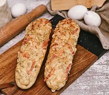 Багет с ветчиной 