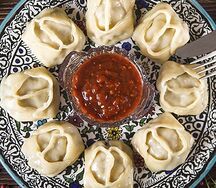 Манты с рубленым мясом и картофелем