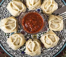 Манты с рубленым мясом