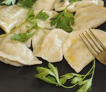 Вареники с сырым картофелем