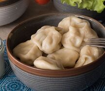 Вареники с картофелем и грибами 