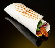 Тортилья с креветками 