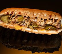 Хот-дог с куриным филе 