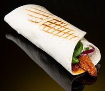 Тортилья с креветками 